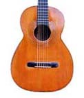 1869 Francsico Gonzales Guitar repaired by Jeff Elliott